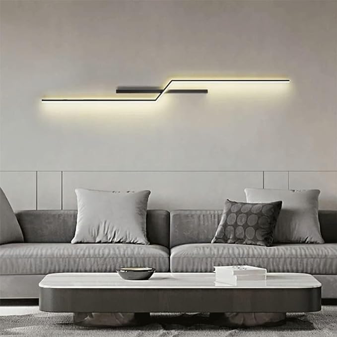 Lisslune | Lines Creative LED Modern Minimalist Wall Lamp Decorative Wall Lights Lighting