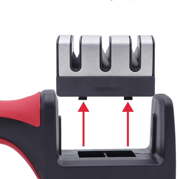 Lisslune | Comfort Grip Knife Sharpener