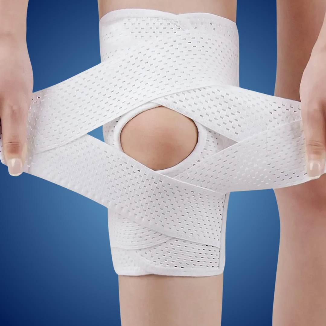 Lisslune | Knee Pads for Pain Relief | Support Compression Springs & Adjustable Tension Strap for Stability and Joint Protection