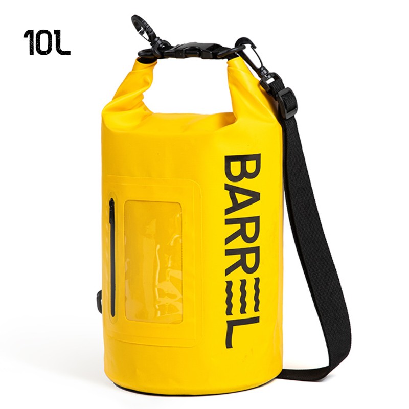 Lisslune | Waterproof Lightweight Dry Bag (2L/4L/10L), for Travel, Swimming, Boating, Kayaking, Camping & Beach