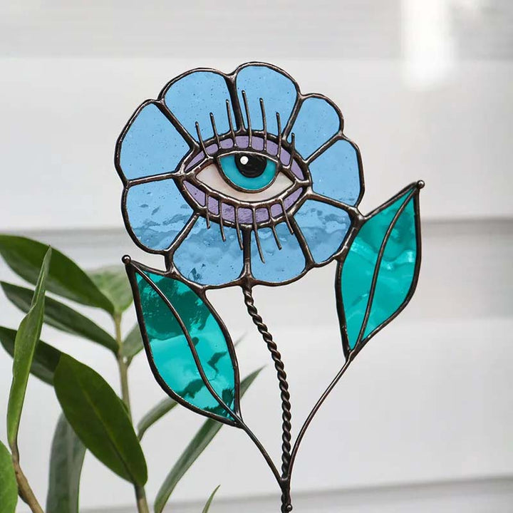 Lisslune | Early Halloween💀Skull Stained Glass Plant