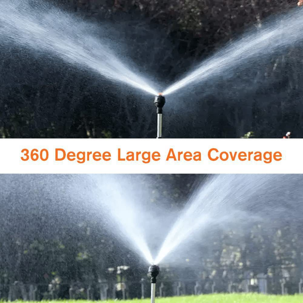 Lisslune | Automatic Rotating Garden Sprinkler with Retractable Tripod for the Garden