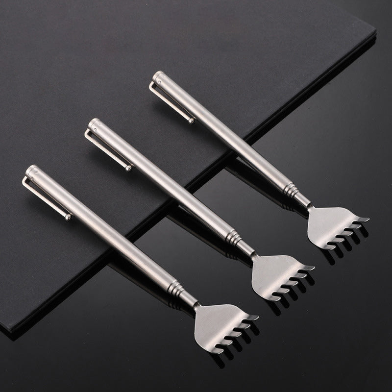 Lisslune | Retractable back scraper made of stainless steel