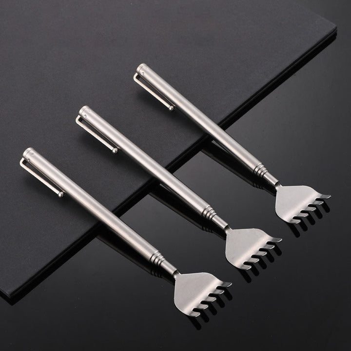 Lisslune | Retractable back scraper made of stainless steel