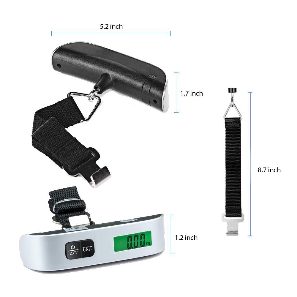 Lisslune | Portable digital scale with battery