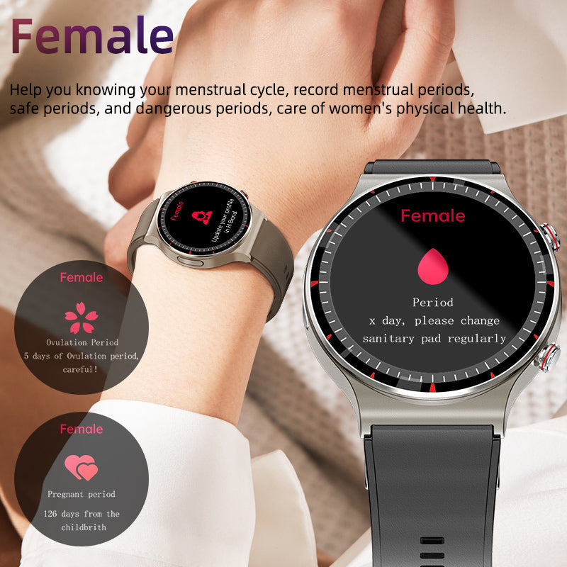 Lisslune | CFDA EKG Blood Oxygen Heart Rate Health Monitoring Smart Watch