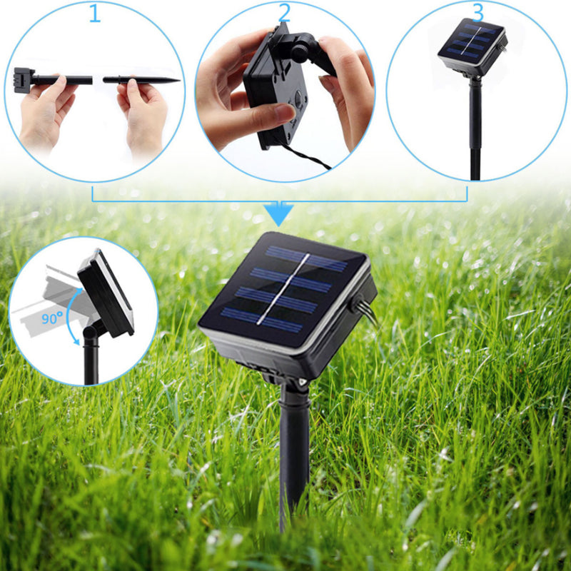 Lisslune | Solar Water Drop String Lights