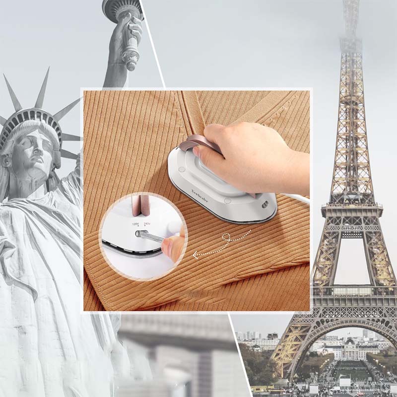 Lisslune | 2024 Travel Iron with Dual Voltage