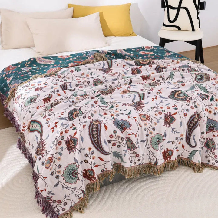 Lisslune | Liora Vintage Reversible Soft Blanket