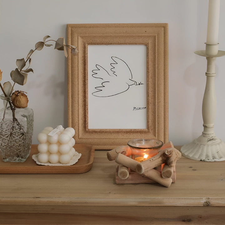 Lisslune | Driftwood Haven Candle Holder