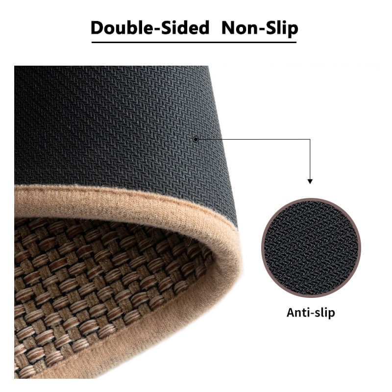 Lisslune | Woven Indoor Door Mats | Machine Washable. Non-Slip & Ideal for Home Decor and High-Traffic Areas