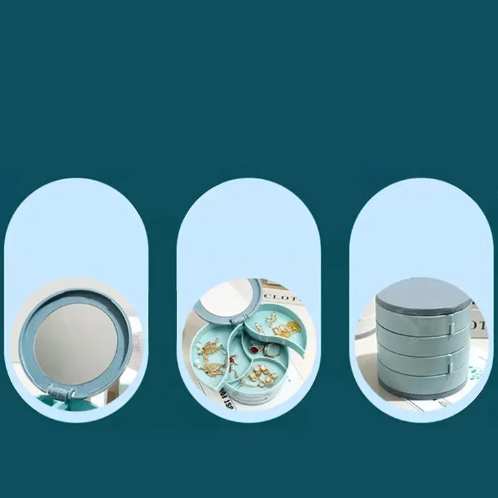 Lisslune | Multilayer rotating jewelry box