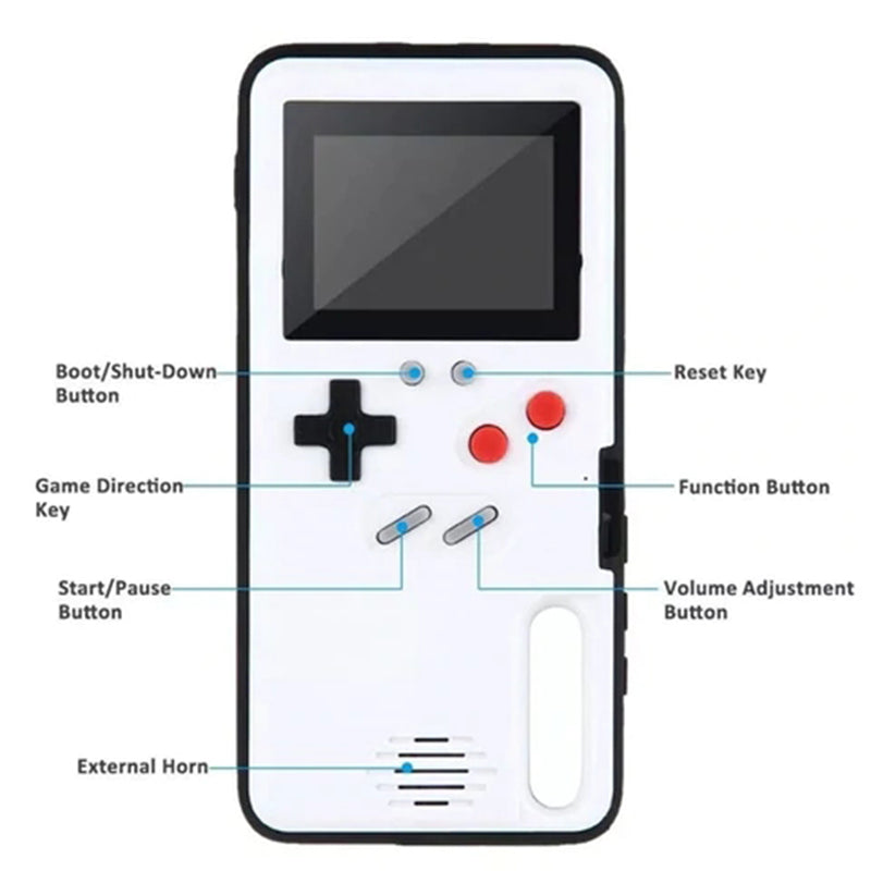 Lisslune | Game Console Handy Case for iPhone