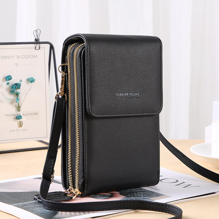 Lisslune | Large Capacity Elegant Shoulder Bag with Touchscreen for Phones