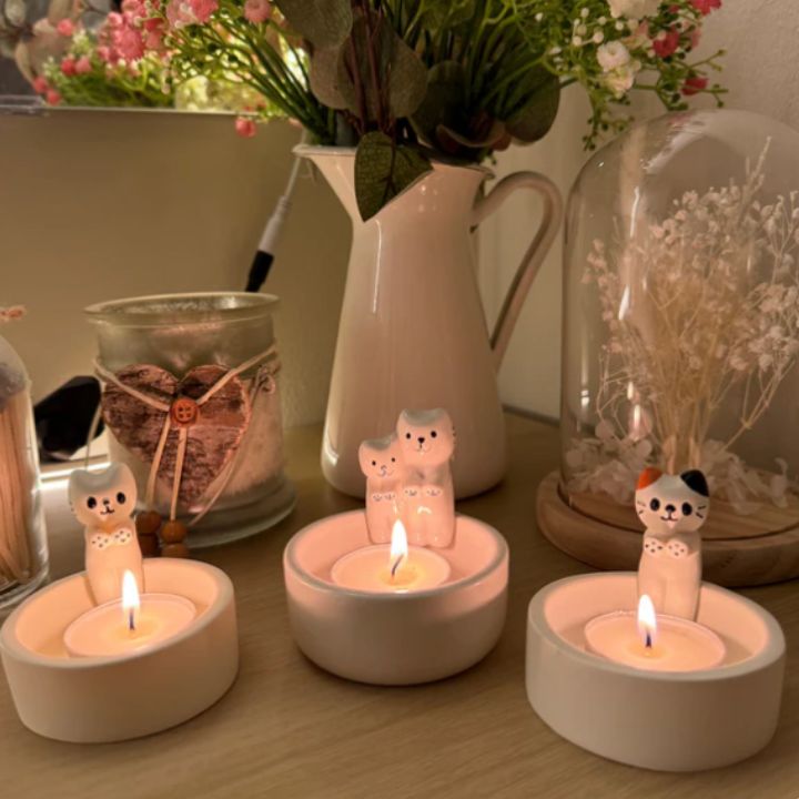 Lisslune | Cat Candle Holder