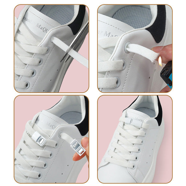 Lisslune | Magnetic lazy shoelaces metal buckle