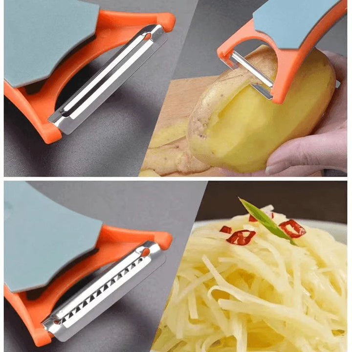 Lisslune | 4-piece multifunctional peeler set