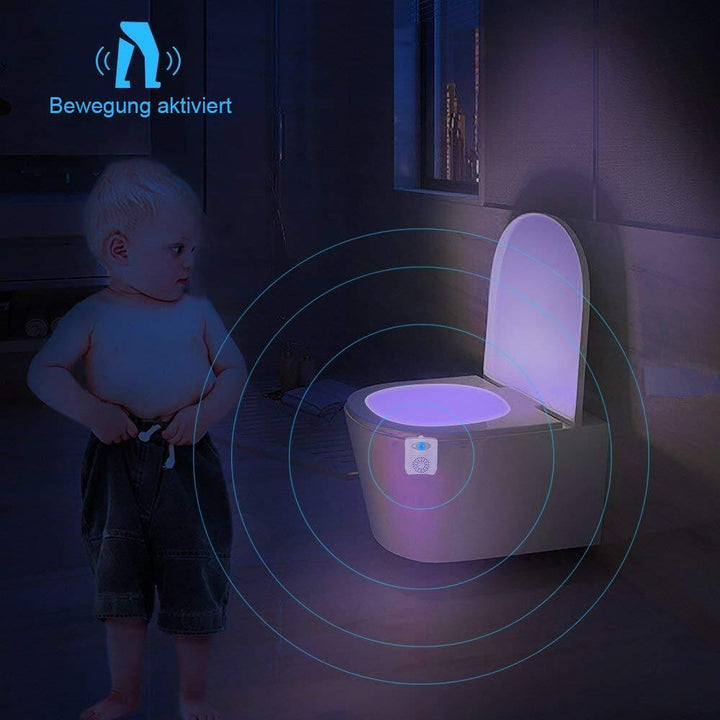 Lisslune | 16 Colors LED Toilet Night Light--Upgrade UV Sterilization