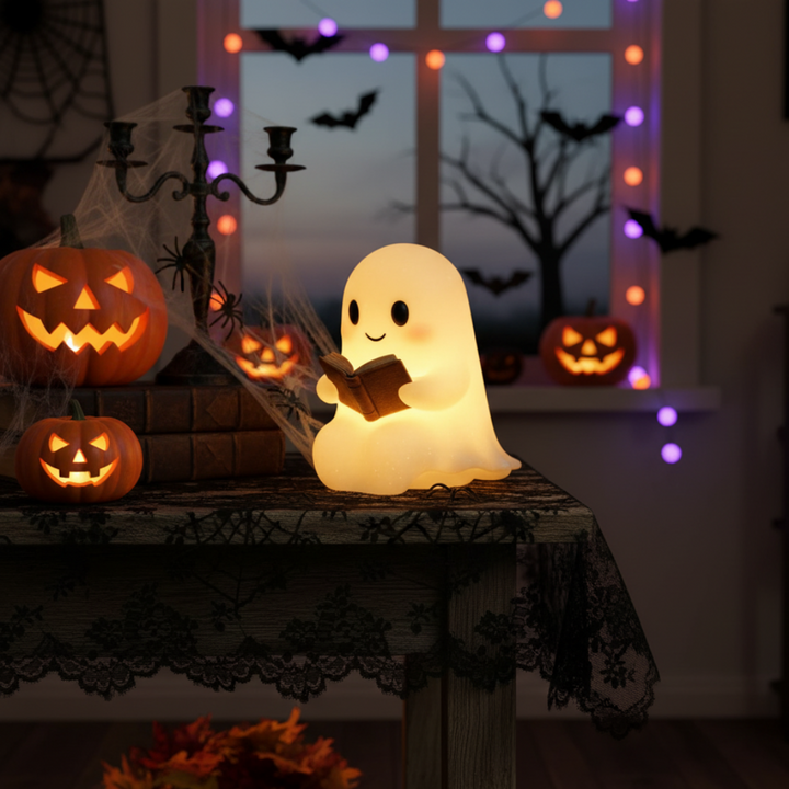 Lisslune | NightSpirit Lamp – Handmade Decorative Night Light with Warm Light