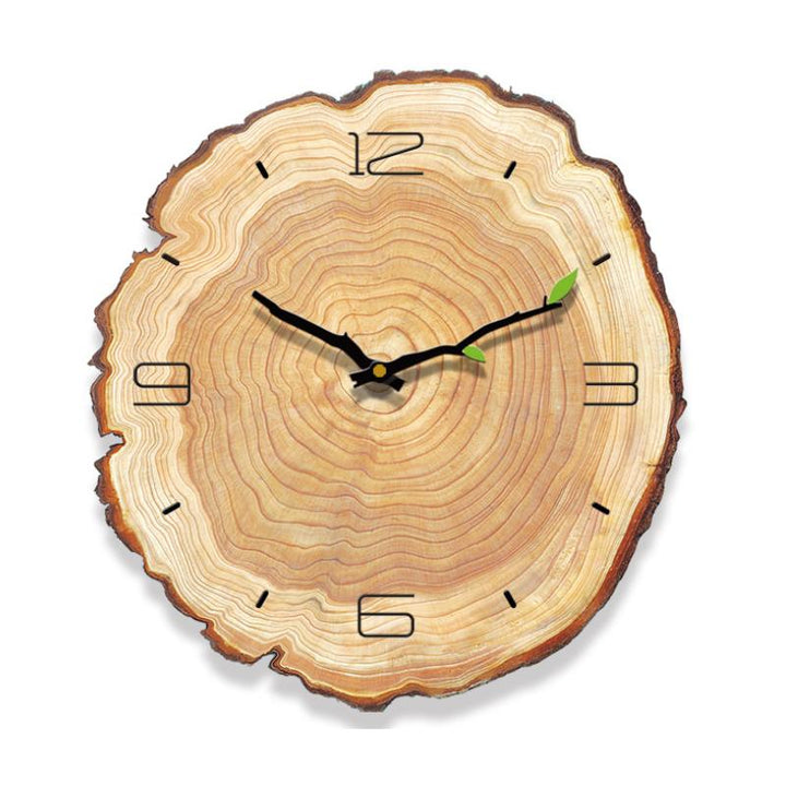 Lisslune | Wooden Annual Rings Wall Clock