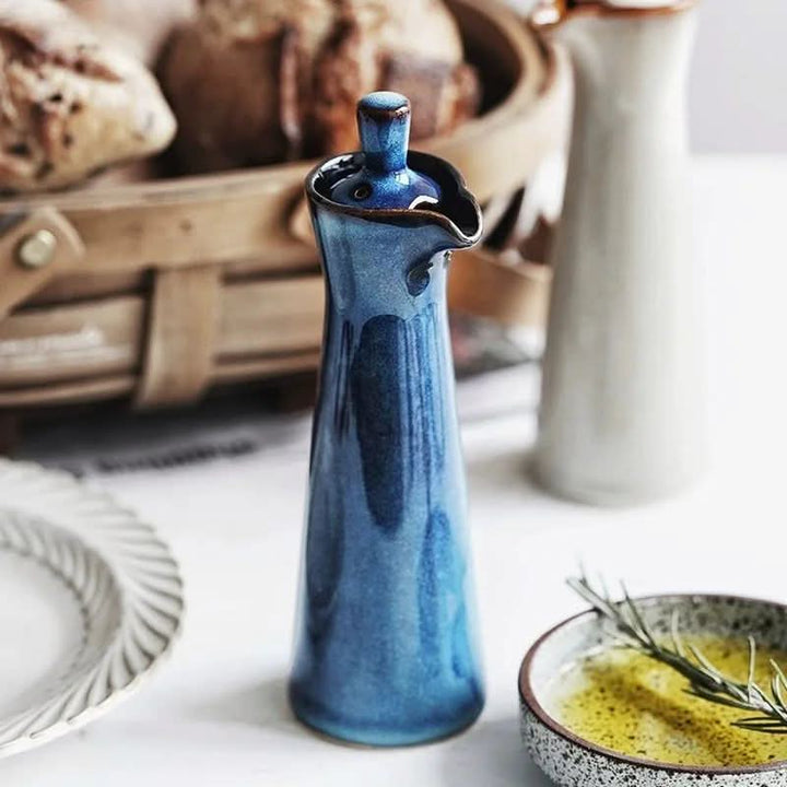 Lisslune | Nordic Ceramic Oil and Spice Bottle – 120ml