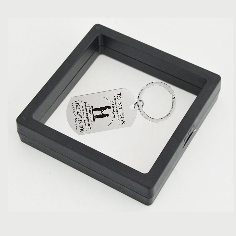 Lisslune | Mother's Day Engraving Metal Keychain with Box