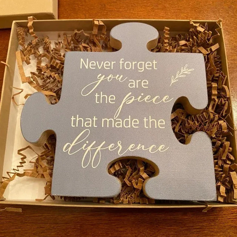 Lisslune | Puzzle Piece Thank You Gift