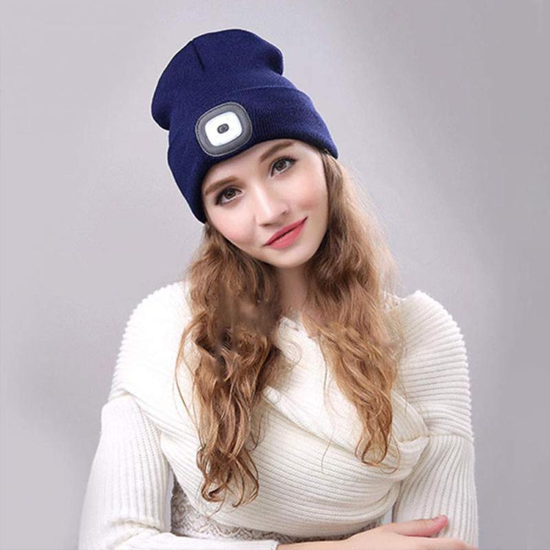 Lisslune | LED Knit Winter Beanie Hat