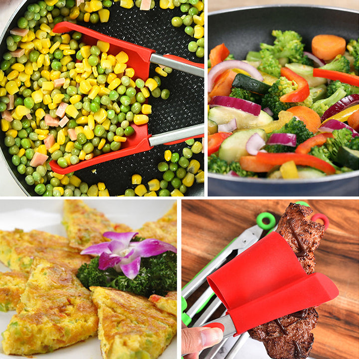 Lisslune | 2-in-1 Spatula & Tongs - Simply flip over