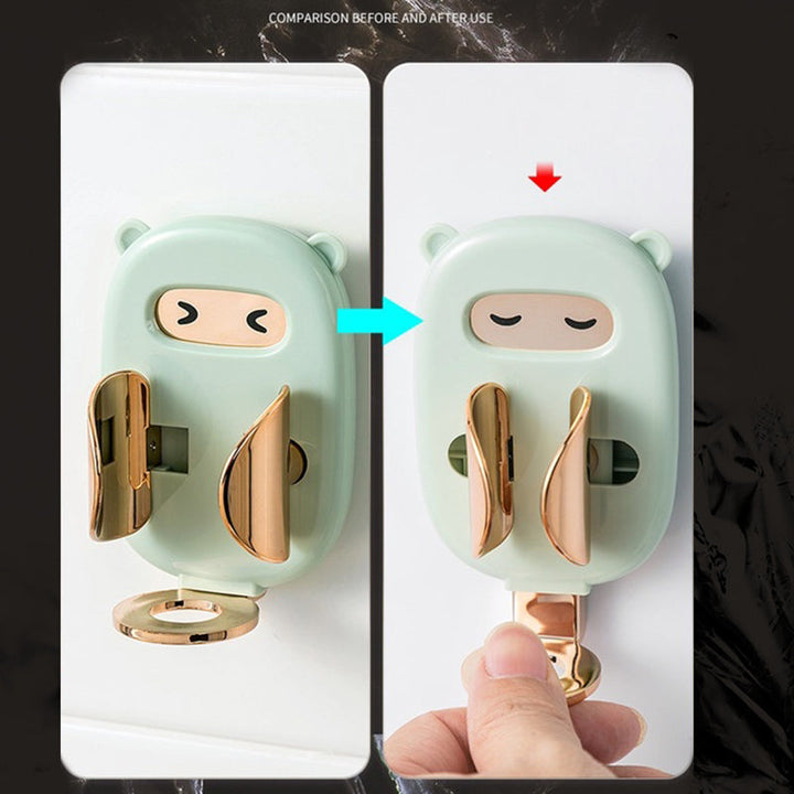 Lisslune | Electric toothbrush holder wall-mounted storage shelf