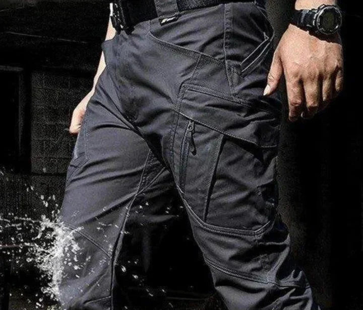 Lisslune | Outdoor Tactical Waterproof Pants Army Fan Multi-Pocket Combat Pants Ripstop Water Resistant Quick Dry Hiking Pants Cargo Pants