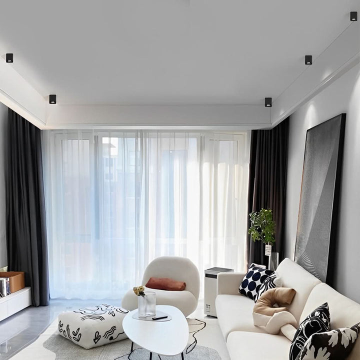 Lisslune | Square Adjustable Ceiling Lamp with Dimmable LED Light