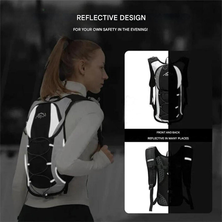 Lisslune | HydroTrail Backpack with Built-in Water Bladder – Lightweight & Waterproof