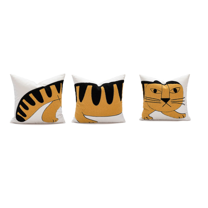 Lisslune | cute unique cat-tiger pillowcase