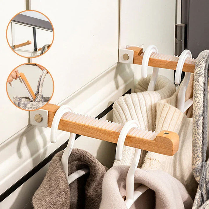 Lisslune | Foldable Wood Door Hooks