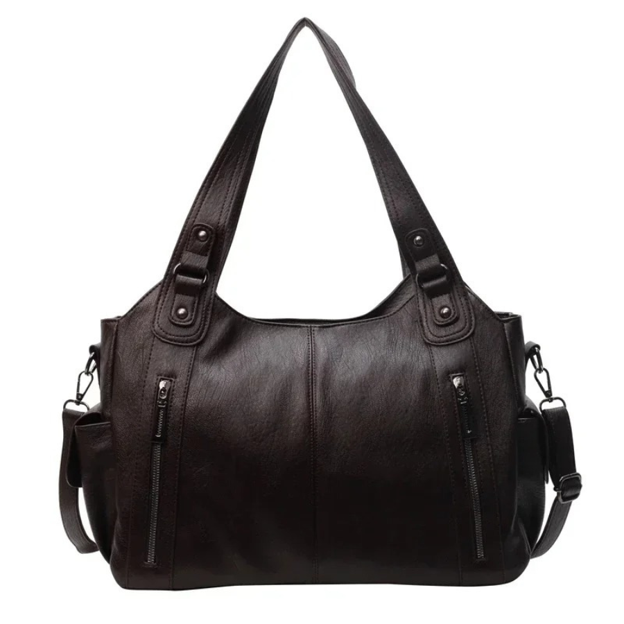 Lisslune | Women’s Classic Multi-Compartment Shoulder Bag – Alma