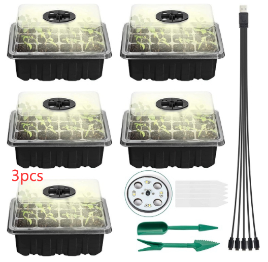 Lisslune | Grow kit with light – Complete set for successful plant cultivation