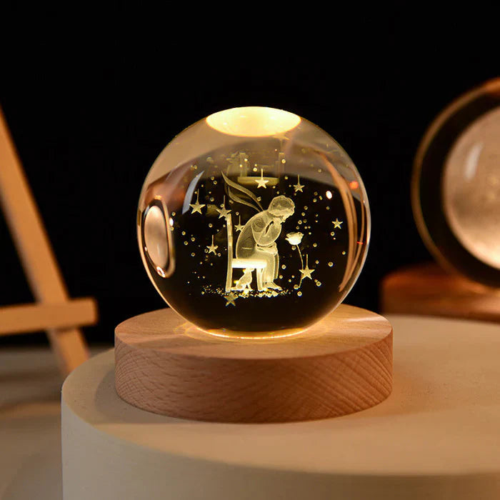 Lisslune | Glowing Moon Crystal Ball