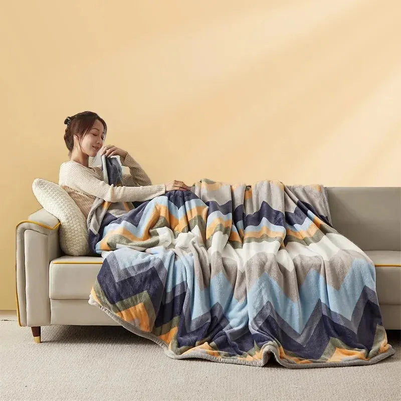 Lisslune | Thick Flannel Blanket - FlannelWarm