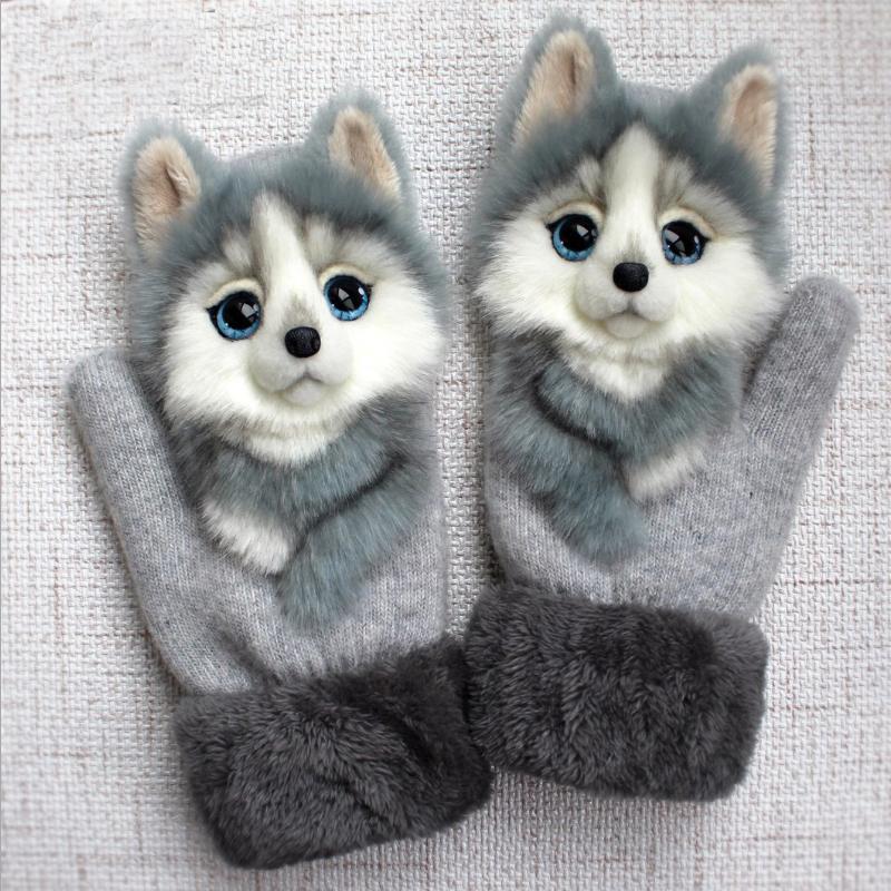 Lisslune | Cute Winter Animal Gloves
