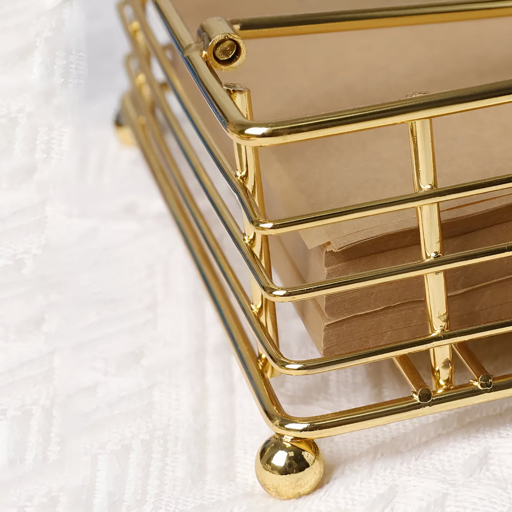 Lisslune | Sleek Iron Napkin Holder
