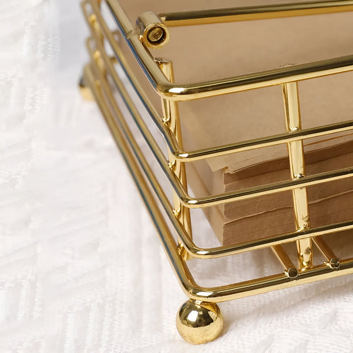 Lisslune | Sleek Iron Napkin Holder