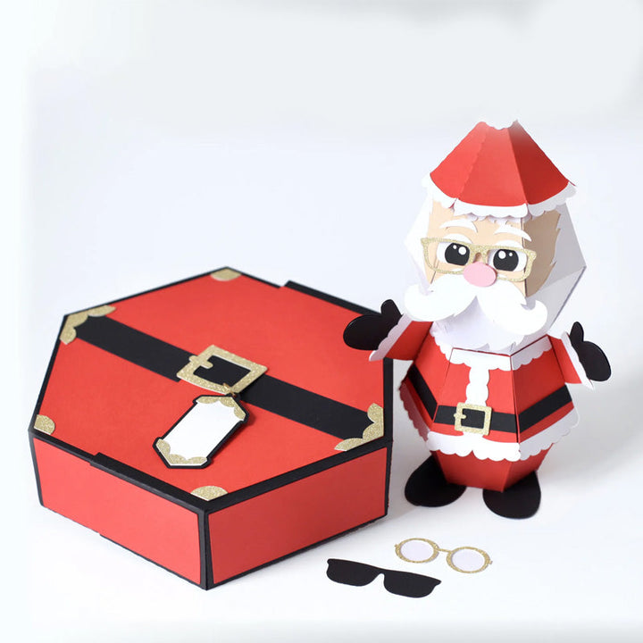 Lisslune | 3D-Popup-Box-Card "Santa Claus Prank"