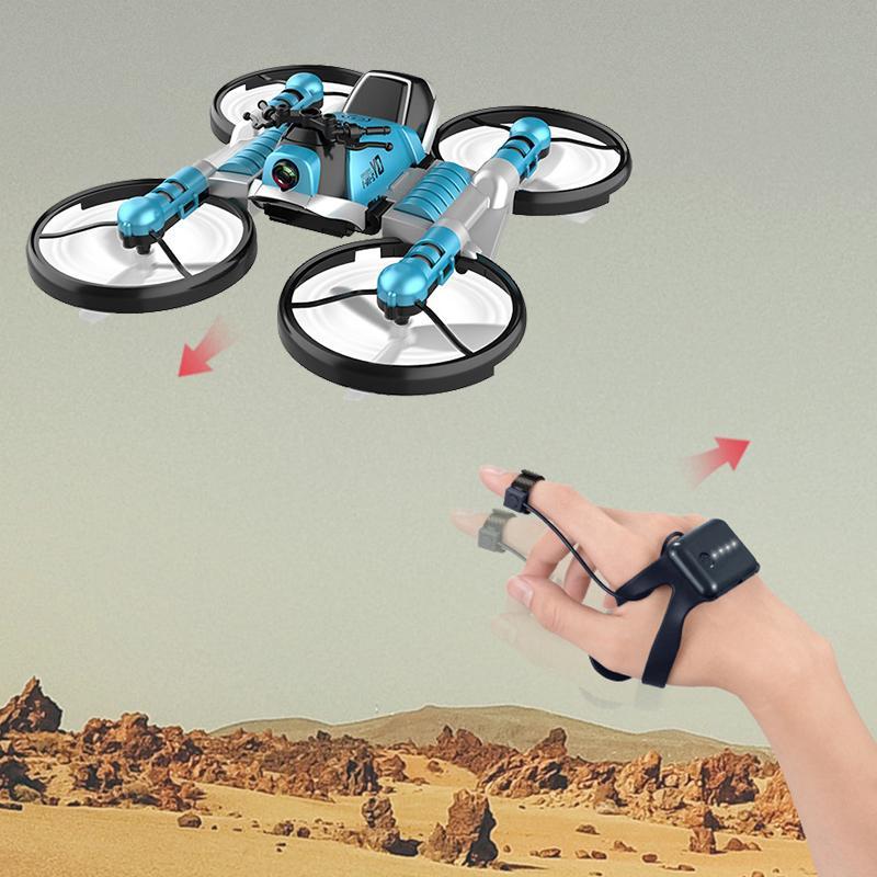 Lisslune | 2.4 G Remote Deformed Motorcycle, Drone