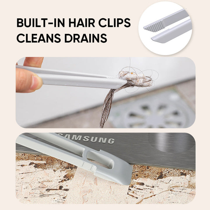 Lisslune | Multifunctional rotating slot cleaning brush