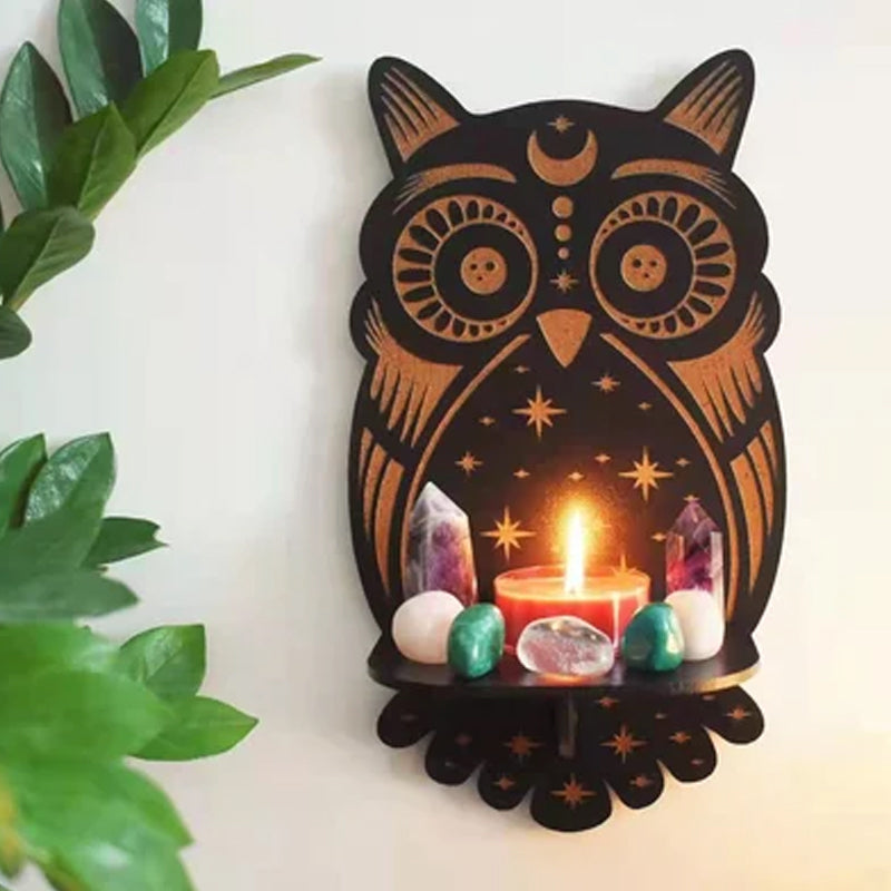 Lisslune | Creative Candle Holder Decoration Made of Wood