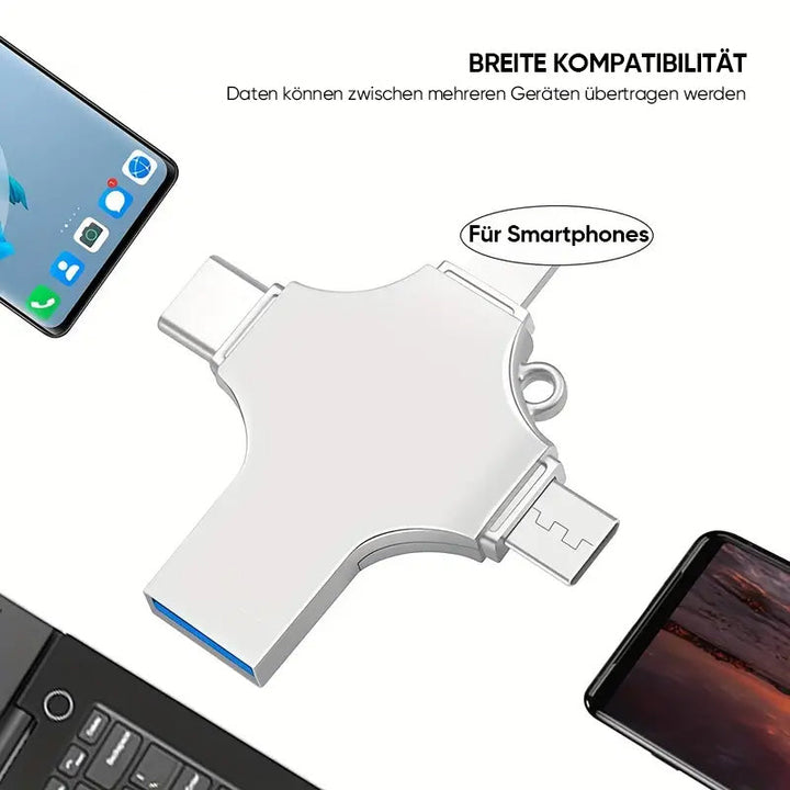Lisslune | 4-in-1-Cross USB Flash Drive