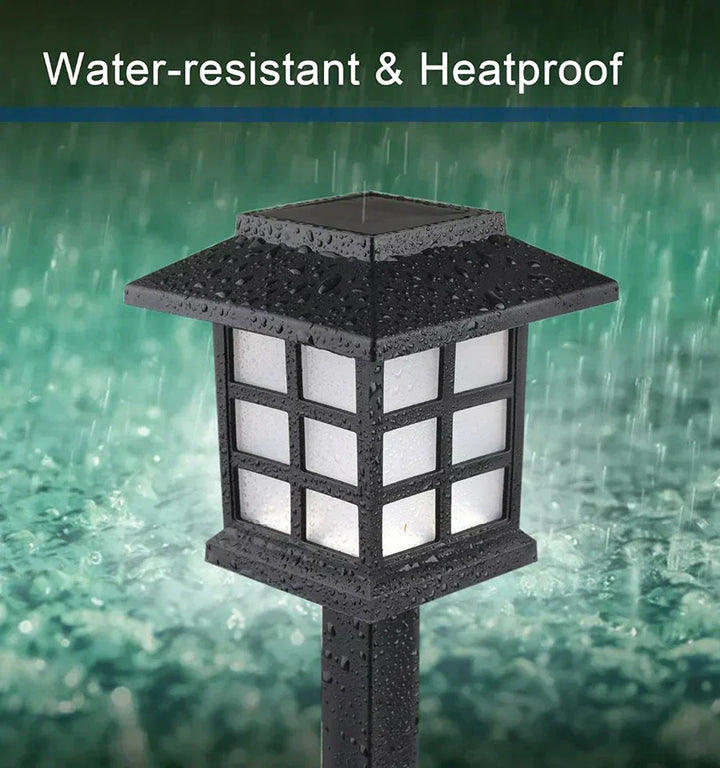 Lisslune | LuminaQuad - Solar LED garden lamp