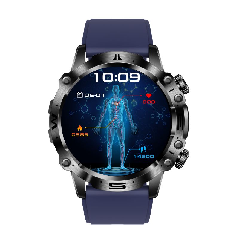 Lisslune | SugarPulse - ECG Blood Sugar Blood Pressure Health Sports Watch