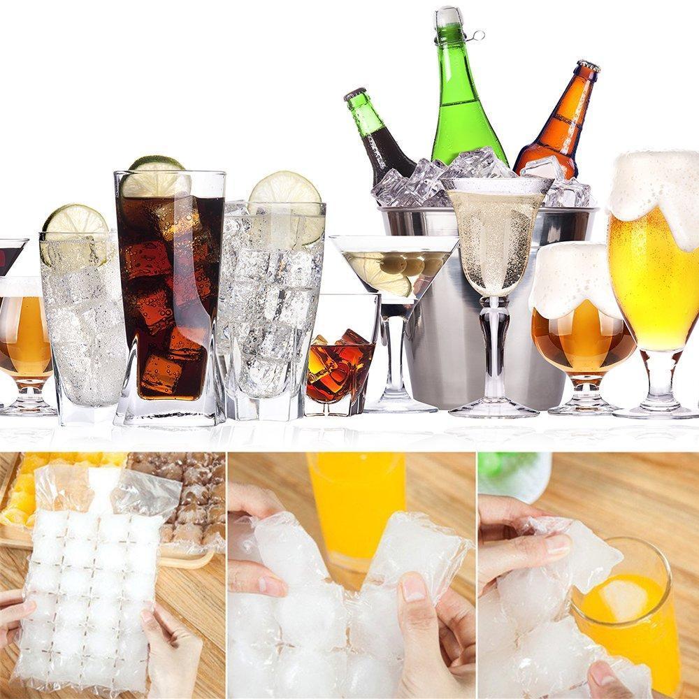 Lisslune | Self-sealing Ice Cube Mold Bag